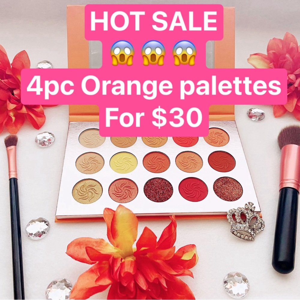 Orange palettes hot sale